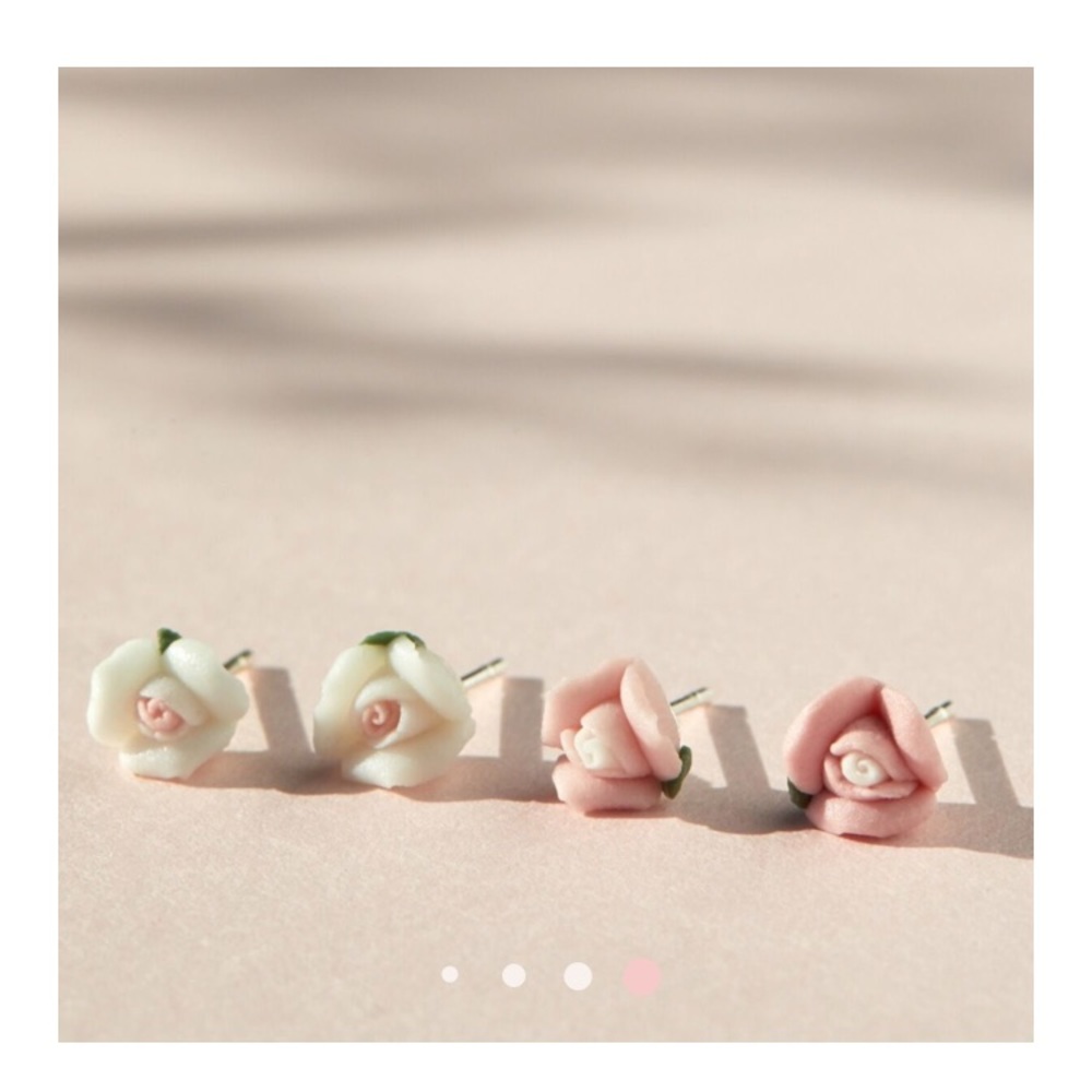 CATBIRD NYC, flower earring studs NEVER WORN